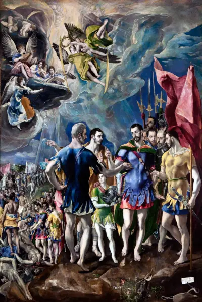 Martyrdom of Saint Maurice El Greco